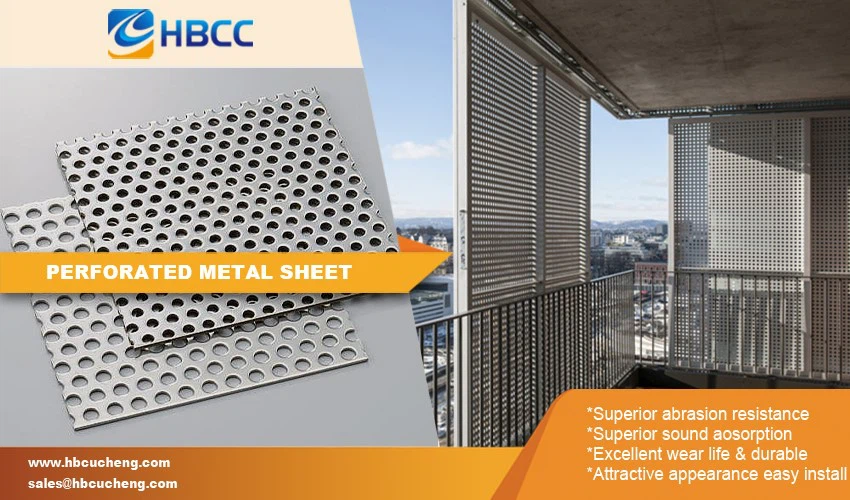 Perforated Mesh features Perforated Mesh features