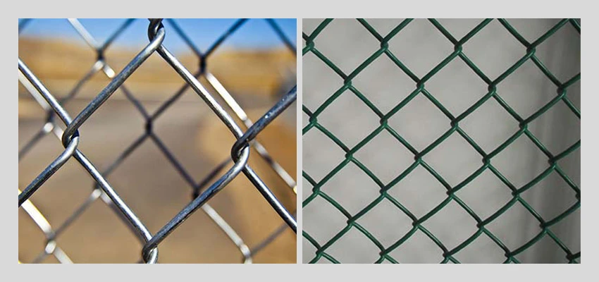Galvanised Chain Link Fencing details