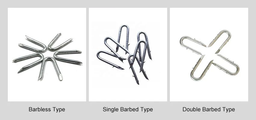 Carbon Steel U Shaped Nails types
