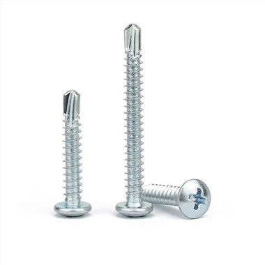 Cargols autoperforants Phillips platejats amb zinc