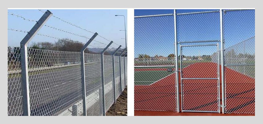 Galvanized Diamond Wire Mesh application Galvanized Diamond Wire Mesh application